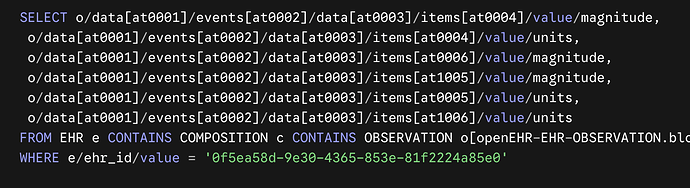 2026-07-07 - Query openEHR - AQL