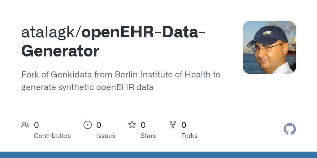 New Python openEHR Synthetic Data Generator - Tools - openEHR