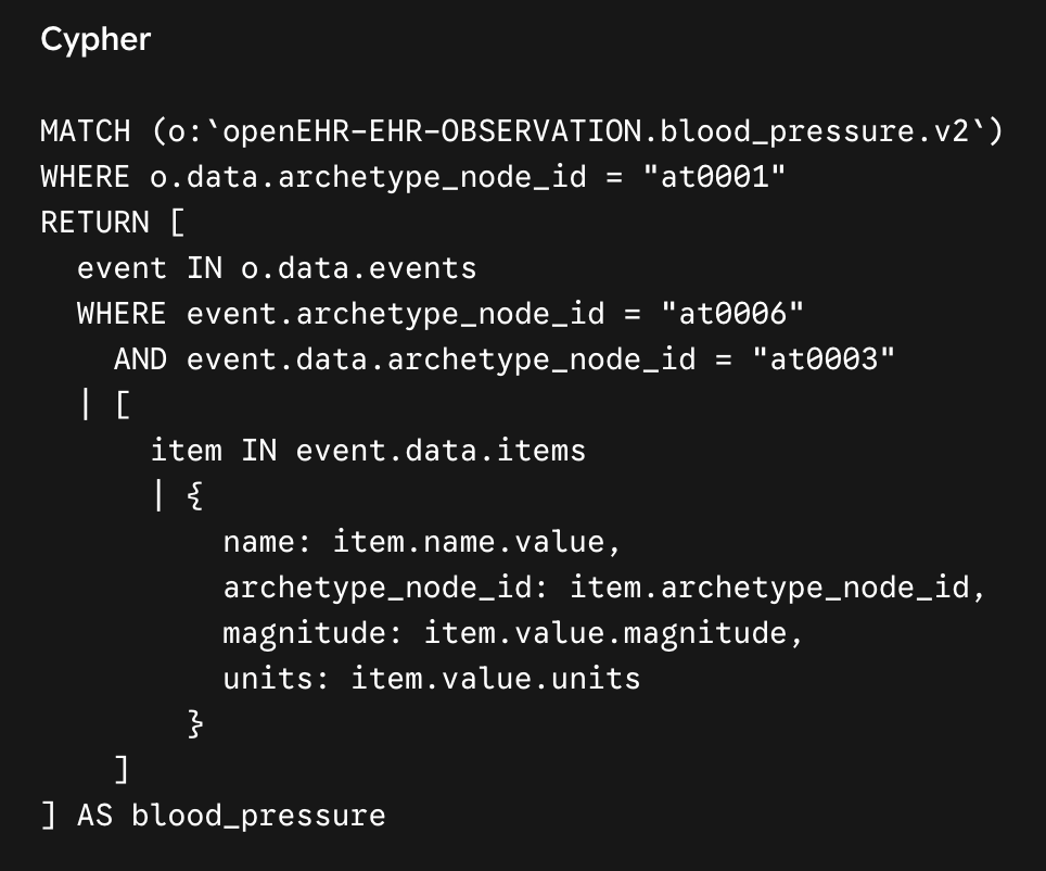 2026-07-07 - Query openEHR - Cypher 2